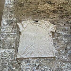 DKNY White Short Sleeve Tee